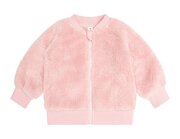 Huxbaby Cherry Bow Furry Jacket-jackets-and-cardigans-Bambini
