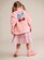 Huxbaby Cherry Bow Furry Jacket