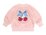 Huxbaby Cherry Bow Furry Jacket