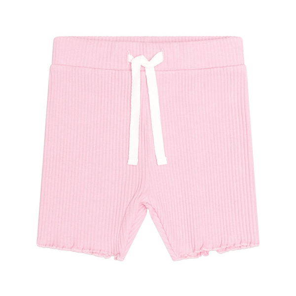 Huxbaby Strawberry Creme Rib Bike Short