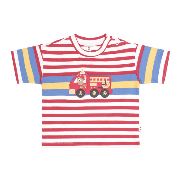 Huxbaby Fireman Hux Stripe Tee