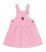 Huxbaby Strawberry Emb Stripe Pinafore