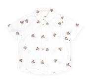 Huxbaby All Over Hux Emb SS Shirt-tops-Bambini