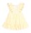 Huxbaby Flower Field Stripe Shirred Dress