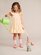 Huxbaby Flower Field Stripe Shirred Dress