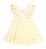 Huxbaby Flower Field Stripe Shirred Dress