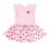 Huxbaby Strawberry Emb SS Tulle Dress