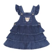 Huxbaby Dreamy Denim Pinafore-dresses-and-skirts-Bambini