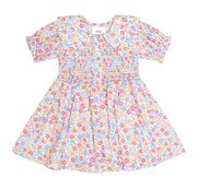 Huxbaby Vintage Floral Shirred Collar Dress-dresses-and-skirts-Bambini
