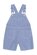 Huxbaby Cobalt Stripe Carpenter Shortall