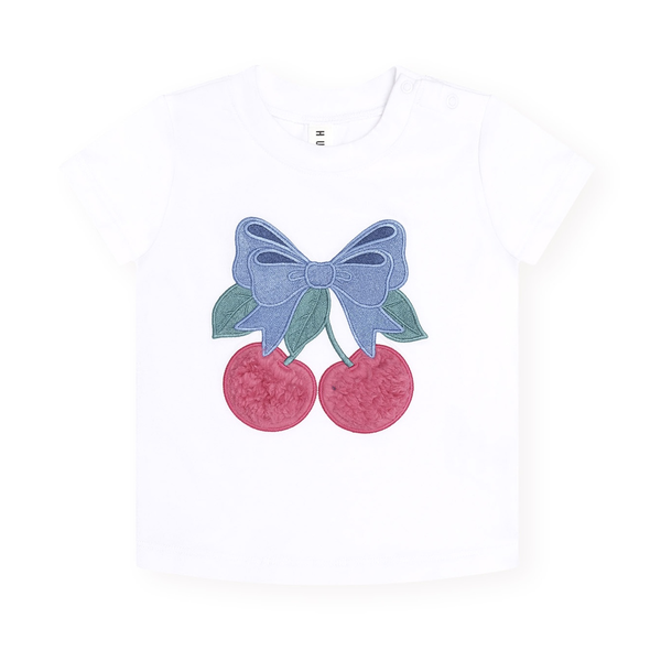 Huxbaby Cherry Bow Tee