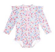 Huxbaby Vintage Floral Swimsuit-swimwear-Bambini