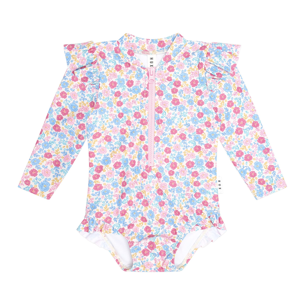 Huxbaby Vintage Floral Swimsuit