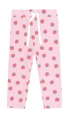 Huxbaby Strawberry Print Rib Legging-pants-and-shorts-Bambini