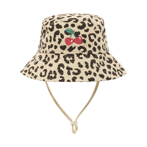 Huxbaby Leopard Cherry Bucket Hat