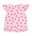 Huxbaby Strawberry Print Rib Peplum Tee