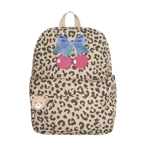 Huxbaby Leopard Cherry Backpack