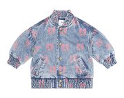 Huxbaby Dreamy Denim Cherry Jacket-jackets-and-cardigans-Bambini
