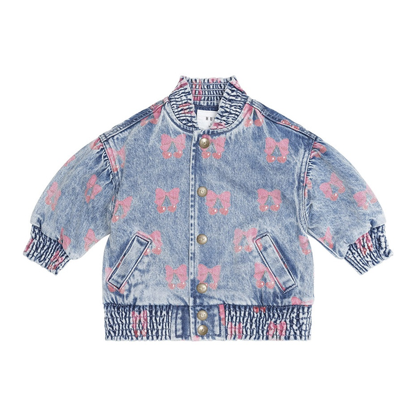 Huxbaby Dreamy Denim Cherry Jacket