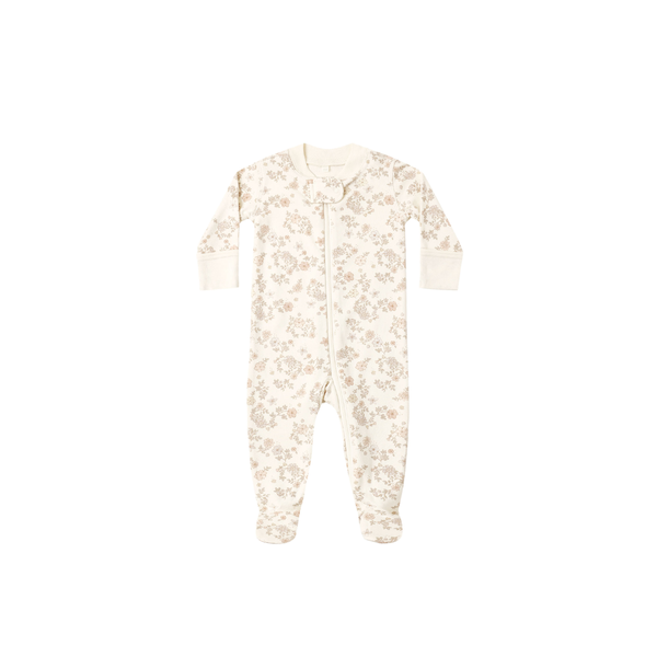 Quincy Mae Zip Long Sleeve Sleeper Footie