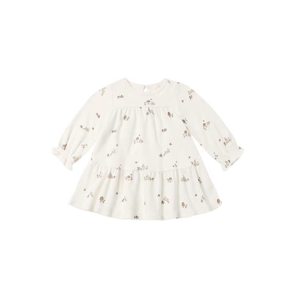 Quincy Mae Tiered Jersey Dress