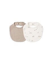 Quincy Mae Jersey Snap Bib 2 Pack-organic-Bambini