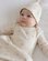Quincy Mae Knotted Baby Gown and Hat Set