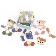 Speedy Monkey Mix and Match Wooden Puzzle-toys-Bambini
