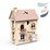 Speedy Monkey Flowers Cottage Doll House with Starter Set