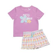 Crywolf Short Sleeve Sleep Set-sleepwear-Bambini