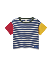 Goldie + Ace Oversized Stripe T-Shirt-tops-Bambini