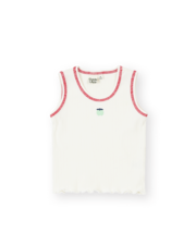 Goldie + Ace Rib Apple Tank-tops-Bambini