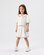 Goldie + Ace Scallop Hem Strawberry Skirt