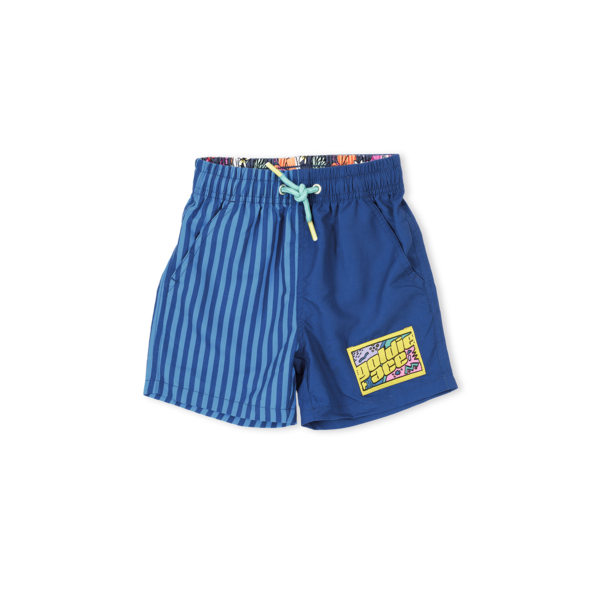 Goldie + Ace Stripe Panel Board Shorts