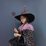 Mimi & Lula Dazzle Sequin Witch Hat