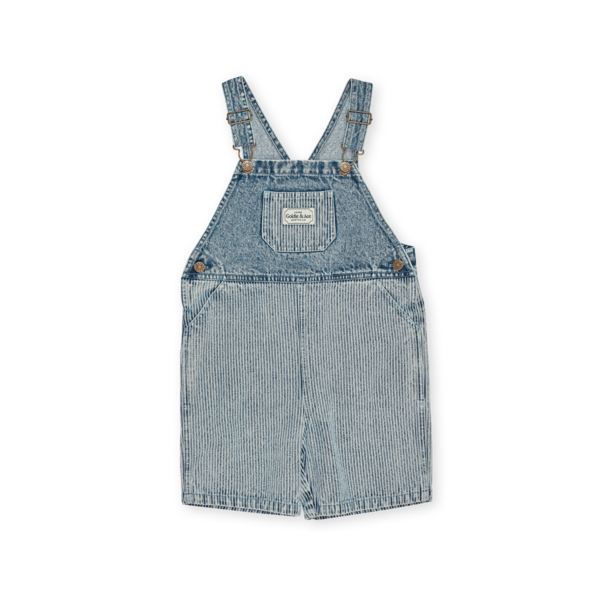 Goldie + Ace Railroad Stripe Burton Overalls