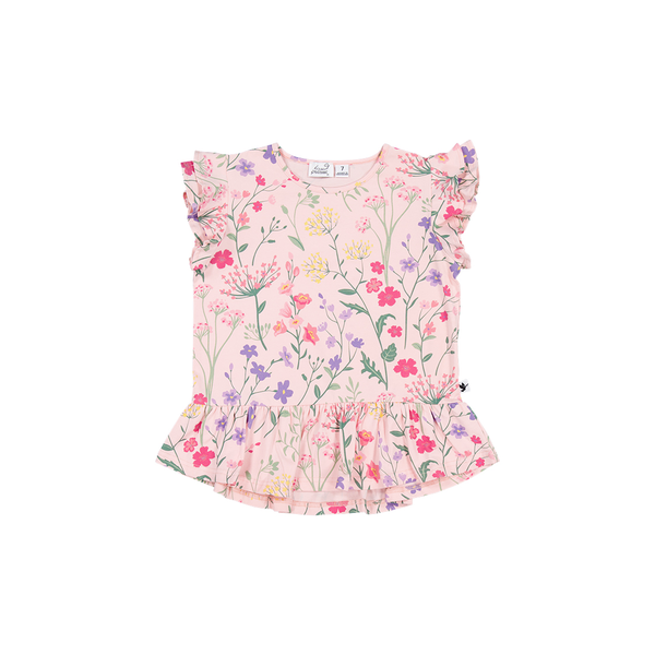 Radicool Wild Flowers Frill Tee
