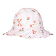 Acorn Striped Posy Wide Brim Infant Hat-hats-and-sunglasses-Bambini