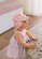 Acorn Little Bows Soft Jersey Flap Cap