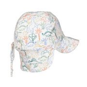 Acorn Dino Soft Jersey Flap Cap-hats-and-sunglasses-Bambini