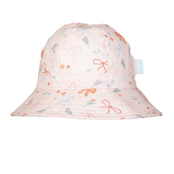 Acorn Little Bows Soft Jersey Sunhat