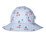 Acorn Cherry Checks Wide Brim Sunhat