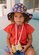 Acorn Navy Bloom Wide Brim Sunhat
