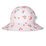 Acorn Striped Posy Wide Brim Sunhat