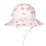 Acorn Striped Posy Wide Brim Sunhat