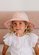 Acorn Floating Hearts Reversible Wide Brim Sunhat