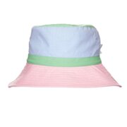 Acorn Pink Colour Block Wide Brim Bucket Hat-hats-and-sunglasses-Bambini