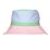 Acorn Pink Colour Block Wide Brim Bucket Hat