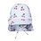 Acorn Cherry Checks Swim Flap Cap