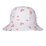 Acorn Striped Posy Wide Brim Swim Hat